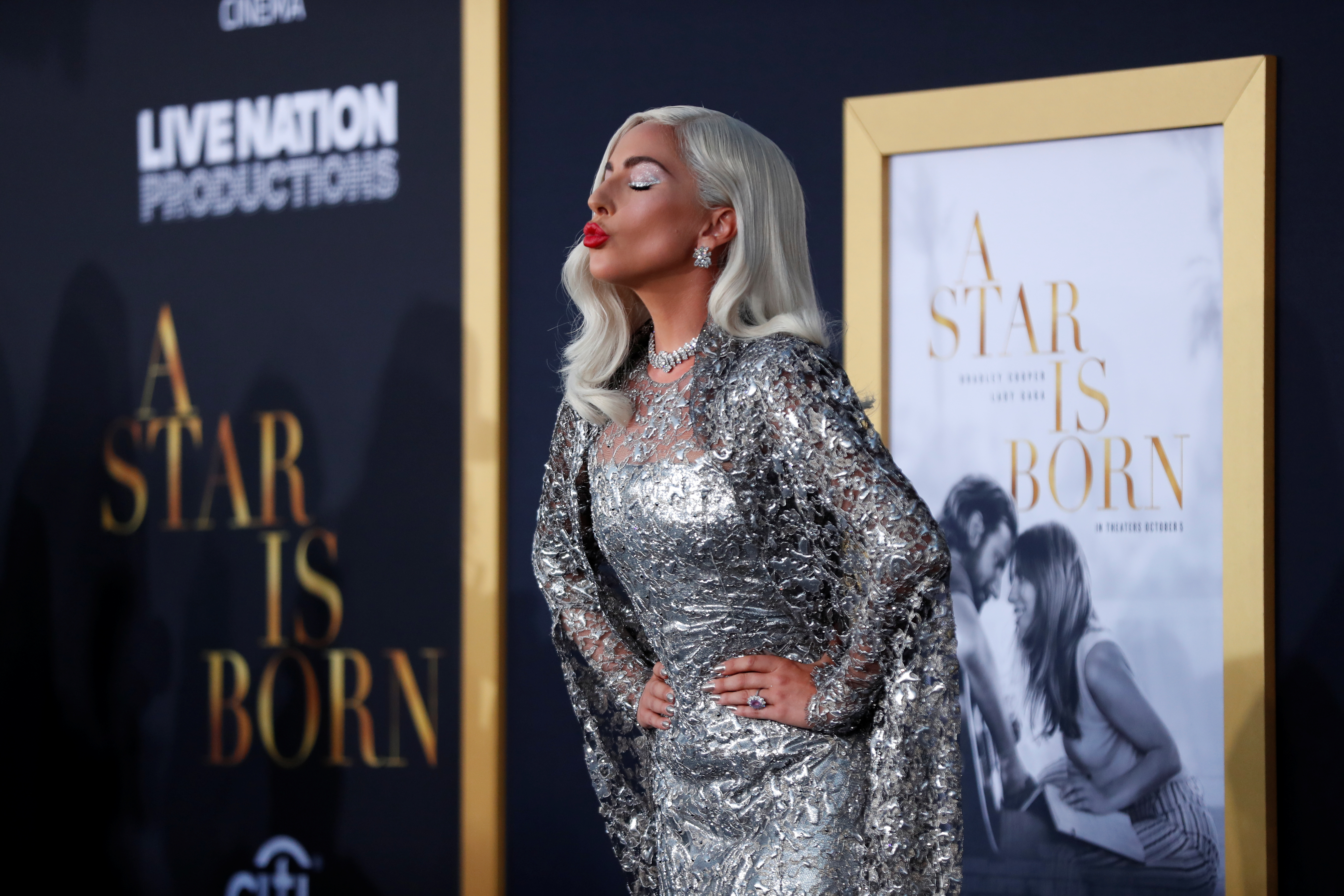 Cast member Lady Gaga arrives for the premiere of the movie “A Star Is Born” in Los Angeles, California, U.S. September 24, 2018. REUTERS/Mario Anzuoni